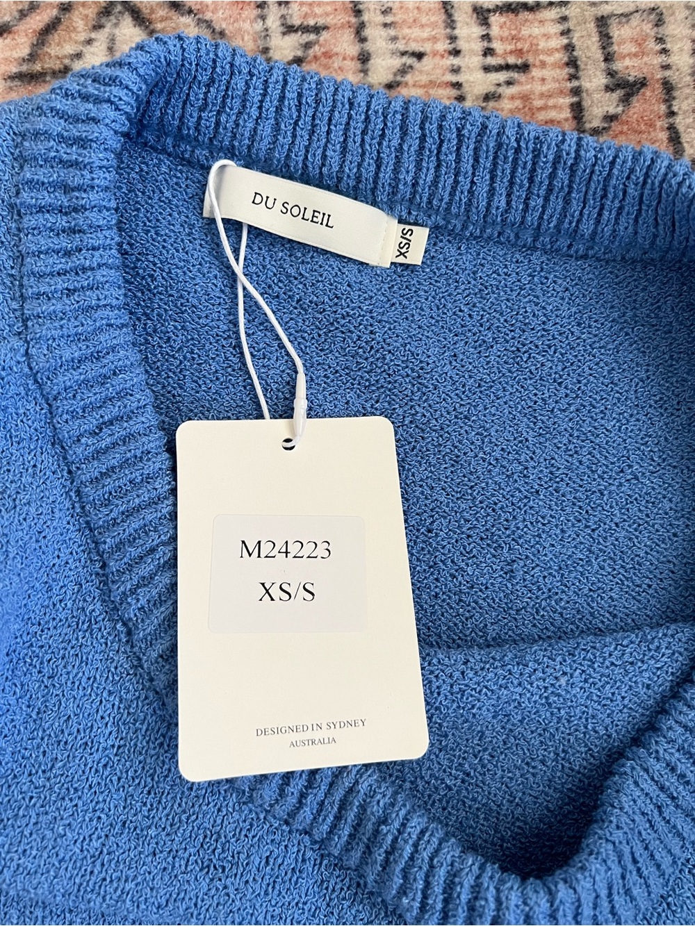 Cobalt Du Soleil sweater dress - XS/S